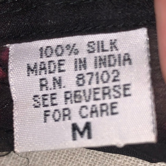 Handmade Beaded Silk Corset Style Top - Picture 4 of 6